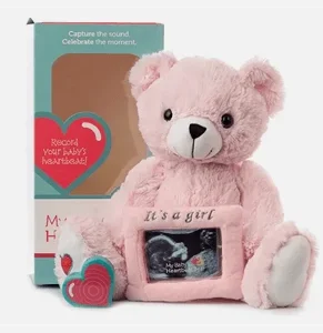 Pink Gender Reveal Bear