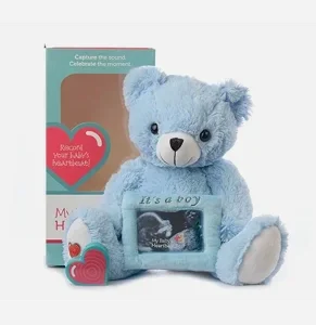 Blue Gender Reveal Bear