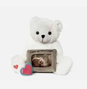White Love Bear